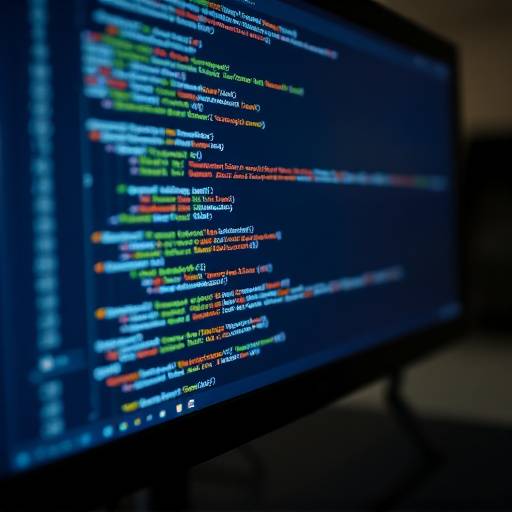 Image d'un √©cran d'ordinateur affichant du code HTML, CSS et JavaScript.